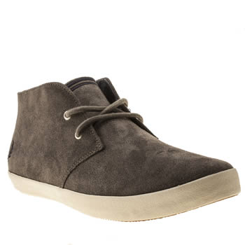 mens fred perry grey byron mid suede trainers mens fred perry grey byron mid suede trainers
