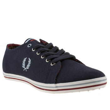 mens fred perry navy kingston trainers mens fred perry navy kingston trainers