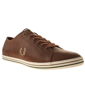 mens fred perry tan kingston trainers mens fred perry tan kingston trainers