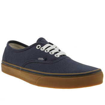 mens vans blue authentic trainers mens vans blue authentic trainers