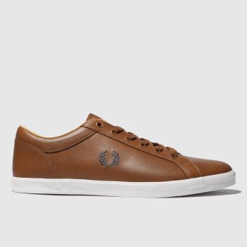 fred perry tan baseline trainers fred perry tan baseline trainers