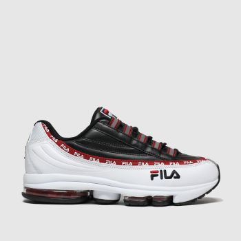 fila white & black dstr 97 trainers fila white & black dstr 97 trainers