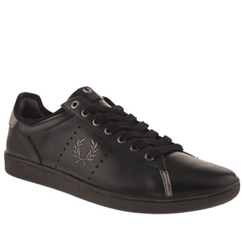 mens fred perry black & grey westcliff trainers mens fred perry black & grey westcliff trainers