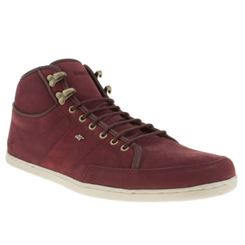 mens boxfresh burgundy swapp premium inca trainers mens boxfresh burgundy swapp premium inca trainers