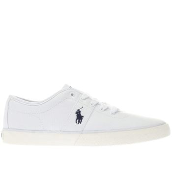 POLO RALPH LAUREN WHITE HALFORD TRAINERS POLO RALPH LAUREN WHITE HALFORD TRAINERS