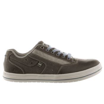 SKECHERS GREY DEVINE MAHAN SHOES SKECHERS GREY DEVINE MAHAN SHOES