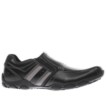 SKECHERS BLACK DIAMETER ZIMROY SHOES SKECHERS BLACK DIAMETER ZIMROY SHOES