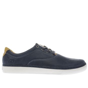 SKECHERS NAVY PALEN ALESCO SHOES SKECHERS NAVY PALEN ALESCO SHOES