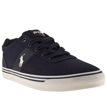 mens polo ralph lauren navy & white hanford cv shoes mens polo ralph lauren navy & white hanford cv shoes