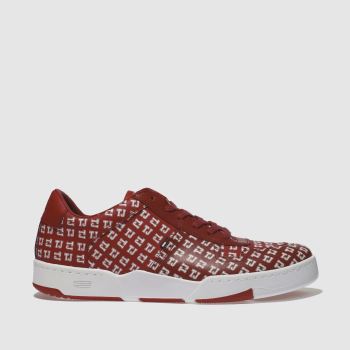 TOMMY HILFIGER RED TJ TJ85 BASKET SNEAKER TRAINERS TOMMY HILFIGER RED TJ TJ85 BASKET SNEAKER TRAINERS