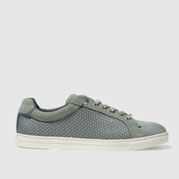 TED BAKER LIGHT GREEN SARPIO TRAINERS TED BAKER LIGHT GREEN SARPIO TRAINERS