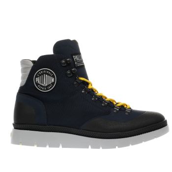 PALLADIUM NAVY PALLASIDER HIKER MID BOOTS PALLADIUM NAVY PALLASIDER HIKER MID BOOTS