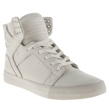 mens supra white skytop trainers mens supra white skytop trainers