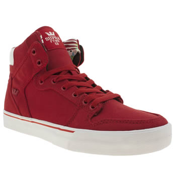 mens supra red vaider trainers mens supra red vaider trainers