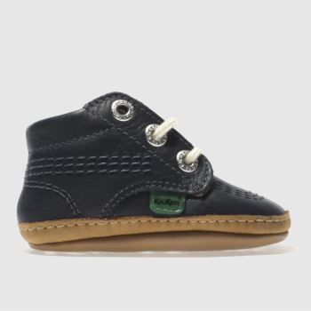 KICKERS NAVY KICK 1ST KICKS BOYS BABY BOOTS KICKERS NAVY KICK 1ST KICKS BOYS BABY BOOTS