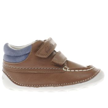 CLARKS TAN TINY TUKTU BOYS TODDLER BOOTS CLARKS TAN TINY TUKTU BOYS TODDLER BOOTS