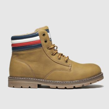 tommy hilfiger natural lace up boot boots junior tommy hilfiger natural lace up boot boots junior
