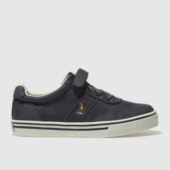 POLO RALPH LAUREN NAVY HANFORD BOOTS JUNIOR POLO RALPH LAUREN NAVY HANFORD BOOTS JUNIOR