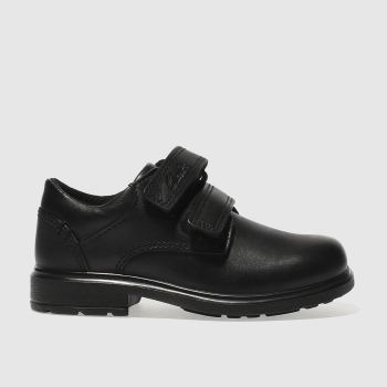 CLARKS BLACK DEATON BOYS JUNIOR SHOES CLARKS BLACK DEATON BOYS JUNIOR SHOES