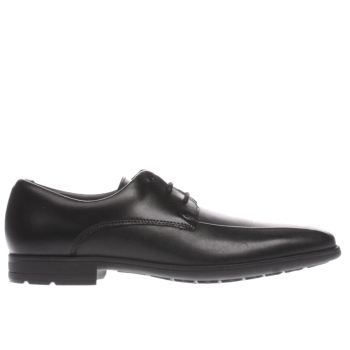 CLARKS BLACK WILLIS LAD BOYS YOUTH SHOES CLARKS BLACK WILLIS LAD BOYS YOUTH SHOES