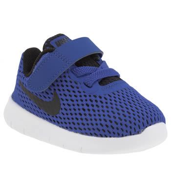 blue nike trainers junior