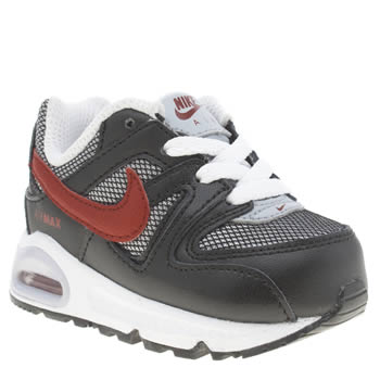 red and black air max kids