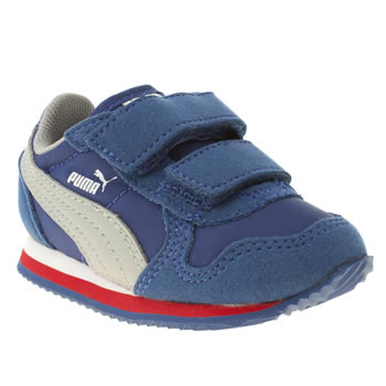 kids puma blue st runner trainers kids puma blue st runner trainers