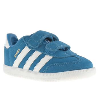 kids adidas blue samba trainers kids adidas blue samba trainers