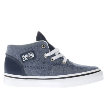 VANS NAVY HALF CAB BOYS TODDLER TRAINERS VANS NAVY HALF CAB BOYS TODDLER TRAINERS