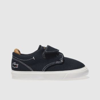 LACOSTE NAVY ESPARRE TRAINERS TODDLER LACOSTE NAVY ESPARRE TRAINERS TODDLER