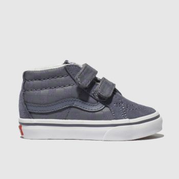 vans blue sk8 mid reissue trainers toddler vans blue sk8 mid reissue trainers toddler