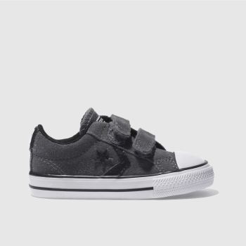 CONVERSE DARK GREY STAR PLAYER BOYS TODDLER TRAINERS CONVERSE DARK GREY STAR PLAYER BOYS TODDLER TRAINERS