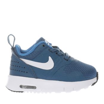 NIKE BLUE AIR MAX TAVAS BOYS TODDLER TRAINERS NIKE BLUE AIR MAX TAVAS BOYS TODDLER TRAINERS