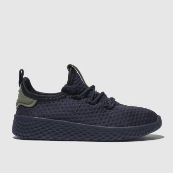 ADIDAS NAVY TENNIS PHARRELL HU TRAINERS TODDLER ADIDAS NAVY TENNIS PHARRELL HU TRAINERS TODDLER