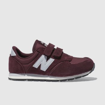 NEW BALANCE BURGUNDY 420 TRAINERS JUNIOR NEW BALANCE BURGUNDY 420 TRAINERS JUNIOR
