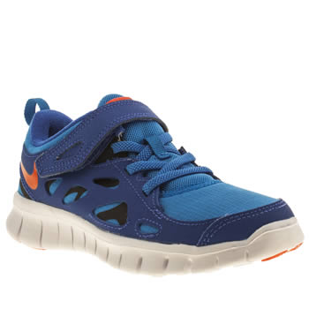 kids nike blue free 2-0 trainers kids nike blue free 2-0 trainers
