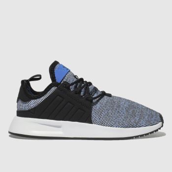 ADIDAS BLACK AND BLUE X_PLR TRAINERS JUNIOR ADIDAS BLACK AND BLUE X_PLR TRAINERS JUNIOR