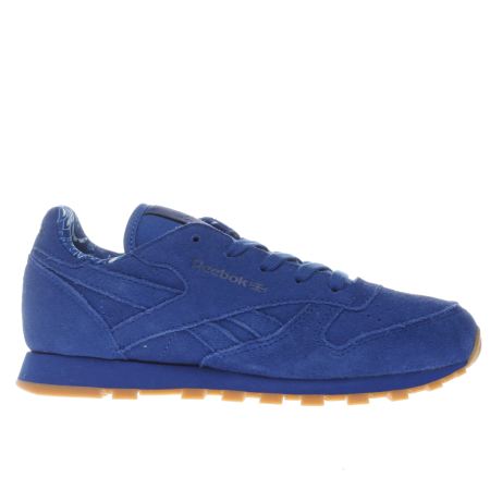 reebok classic blue suede