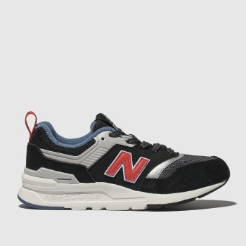 new balance black & grey 997 trainers junior new balance black & grey 997 trainers junior