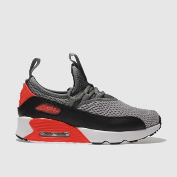 NIKE GREY AIR MAX 90 EZ TRAINERS JUNIOR NIKE GREY AIR MAX 90 EZ TRAINERS JUNIOR