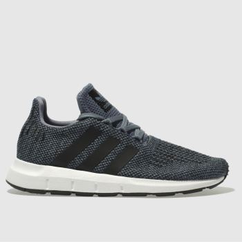 ADIDAS BLUE SWIFT RUN TRAINERS JUNIOR ADIDAS BLUE SWIFT RUN TRAINERS JUNIOR