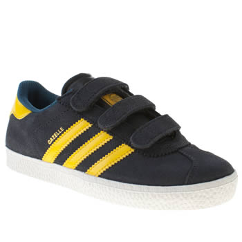 kids adidas navy gazelle ii trainers kids adidas navy gazelle ii trainers