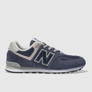 NEW BALANCE NAVY 574 TRAINERS YOUTH NEW BALANCE NAVY 574 TRAINERS YOUTH