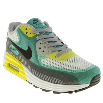 kids nike white & grey air max lunar trainers kids nike white & grey air max lunar trainers