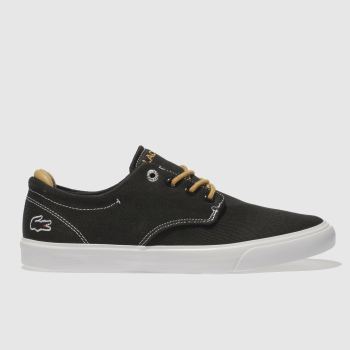 LACOSTE BLACK ESPARRE TRAINERS YOUTH LACOSTE BLACK ESPARRE TRAINERS YOUTH