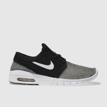 NIKE SB BLACK & WHITE STEFAN JANOSKI MAX TRAINERS YOUTH NIKE SB BLACK & WHITE STEFAN JANOSKI MAX TRAINERS YOUTH