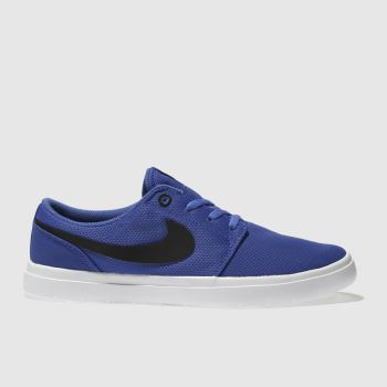 NIKE SB BLUE PORTMORE II ULTRALIGHT TRAINERS YOUTH NIKE SB BLUE PORTMORE II ULTRALIGHT TRAINERS YOUTH