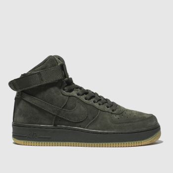 NIKE KHAKI AIR FORCE 1 HIGH LV8 TRAINERS YOUTH NIKE KHAKI AIR FORCE 1 HIGH LV8 TRAINERS YOUTH