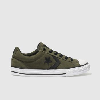 CONVERSE KHAKI STAR PLAYER OX TRAINERS YOUTH CONVERSE KHAKI STAR PLAYER OX TRAINERS YOUTH