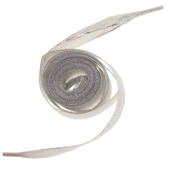 ACCESSORIES MY RIBBON LACES SILVER KIDS SPARKLE ACCESSORIES MY RIBBON LACES SILVER KIDS SPARKLE